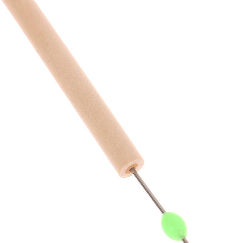 1 Stück 22,5 cm Wurmköder-Nadelbohrer Haken-Nadel ohne Entkommen Schnelle Erdwurm-Haken-Nadel Stifte Hohle Gasnadel Angelwerkzeug