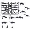 Military Weapon Toy Guns Dagger Machine Guns SWAT WW2 Building Blocks Playthings Ideal For Children Assemble Militarys Army Toy Gifts
