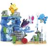 Mega Pokmon Adventure World Underwater Exploration Set 319 Pieces Squirtle Psyduck Multi-Color Building Blocks for Ages 8+