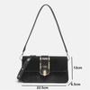 Fashion Rhomboid Lattice Small Shoulder Bags Classic Ladies PU Leather Underarm Bags for Women Luxury Female Handbags