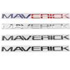 For Maverick Tremor Rear Trunk Emblem Letter Groove Decorative Badge Sticker