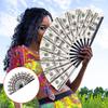 Hand Fan, Line Dance Fan, Decorative Folding Fan, Money Pile/Money Fan, Music Festival Club Event Party Role Play