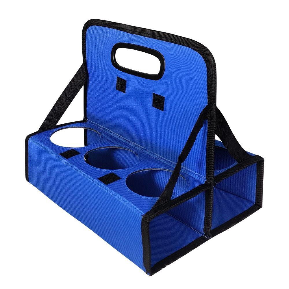 Solid Base Take Out Drink Holder Holds 6 Cups Coffee Cup Tote Bag Cup Organizer Pockets  Office