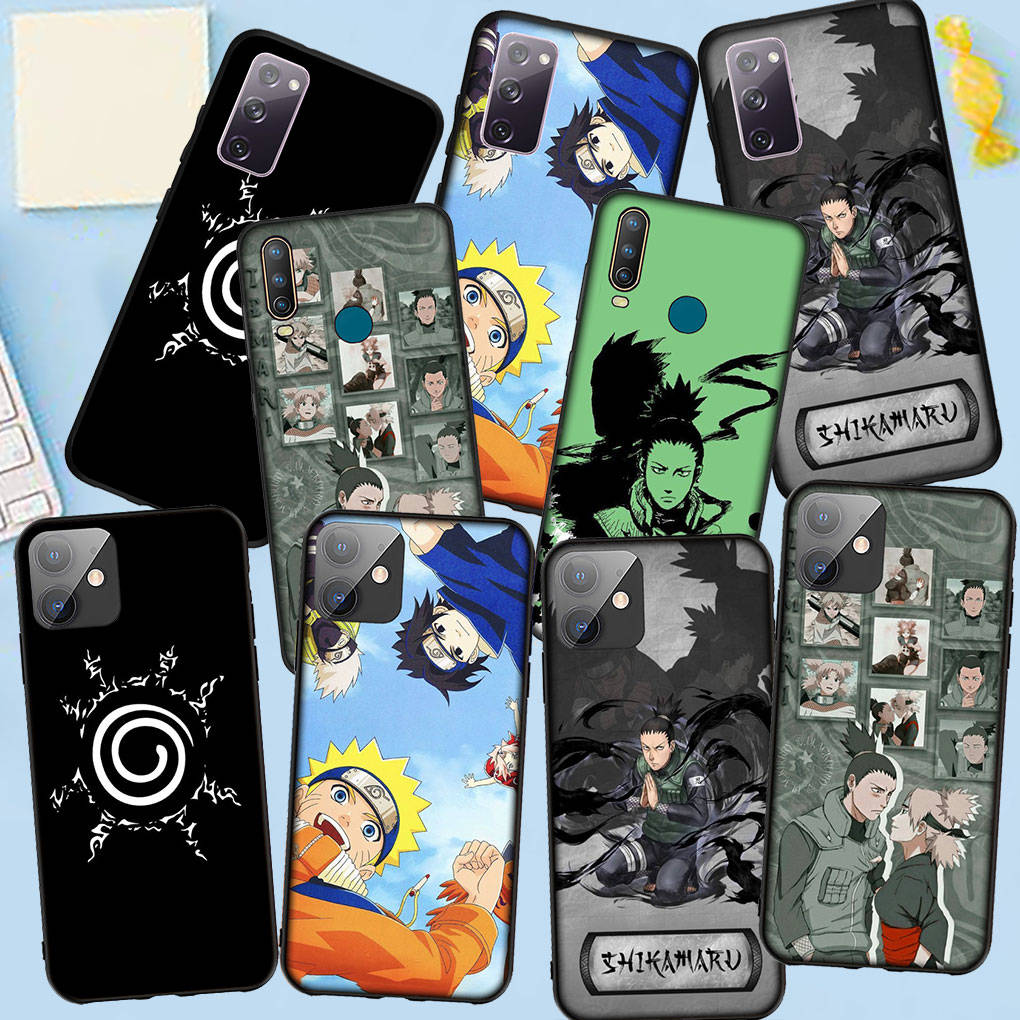 Phone Case for Samsung Galaxy S25 S24 S23 iPhone 16 15 Redmi Note 14 13 12 16E 8 9 X 11 Pro Max XR OPPO Moto Huawei Nara Shikamaru Comics Naruto Cover