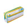 Mesh Pencil Case Multilayer Pen Box Simple Stationery Storage Bags  Student
