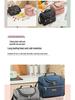 Oxford Cloth Insulated Lunch Bag - Large Capacity, Waterproof, Crossbody Bento Bag
