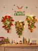 Christmas Door Wreath & Holiday Ornament for Festive Decor