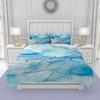 Marble Duvet Cover Set Marble Bedding Set Blue Gold Abstract Texture Kid Bedclothes Double Queen King Size Polyester Quilt Cover