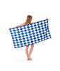 Microfiber Double-sided Velvet Beach Towel, Quick-drying, Non-stick Sand Swimming Beach Towel