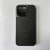 Carbon Fiber Texture Wireless Charge Magnetic Phone Case For iPhone 16 Pro Max 15 Pro 14 13 12 for Magsafe Shockproof Slim Hard PC Bumper Cover