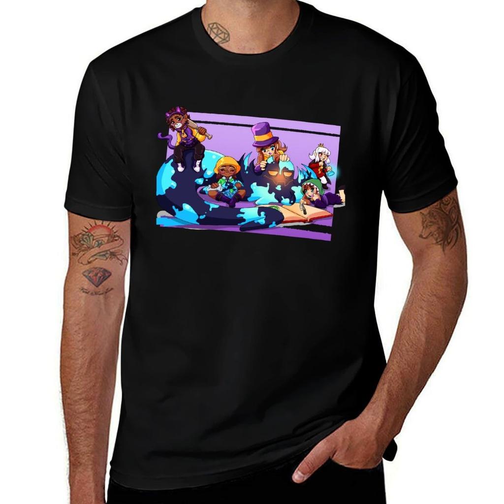 A Hat In Time Party Mode Tshirt Graphic Print Short Sleeve Tshirt