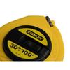 Stanley Hand Tools Closed Case Steel Long Tape 30m/100ft (width 10mm)
