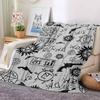 Supernatural Flannel Blanket Throw Blanket Soft Warm Sofa Bed Camping Car home Decor Unique Christmas Gift C9301383