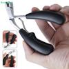 1*Pipe Bend Curved Nail Clippers With Large Opening,Anti-splash Storage Nail Scissors For The Elderly Thick Toenails Heavy Duty