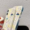 Painted Phone Case for iPhone 12 13 15 16 iPhone 16 12 13 14 15 Pro  14 15 16 Pro Max Coverage Shockproof Anti-Fingerprint Fresh Style Protective Case