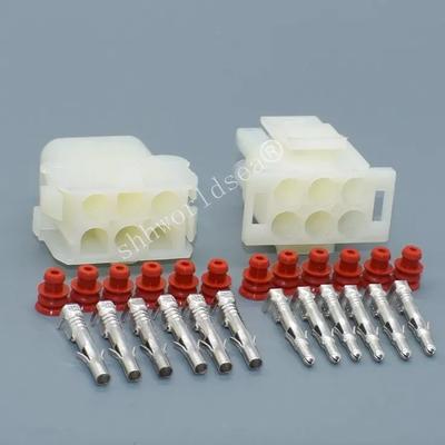 Yierxjwshx 6 Pin Auto Elevator Special Wire Plug 63080 1-480704-0 1-480705-0 6.3mm Pitch Female Male Connectors