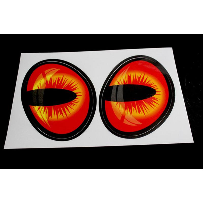 Buy 1 Pair Cute Simulation Cat Eyes Car Stickers For Rearview Mirror