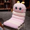 Coussin de siège épais une pièce automne et hiver coussin fesses une pièce paresseux coussin griffe de chat de bureau coussin chenille en peluche coussin de chaise