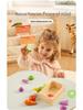 Wooden Girls' Birthday Cake & Tea Party Pretend Play Set