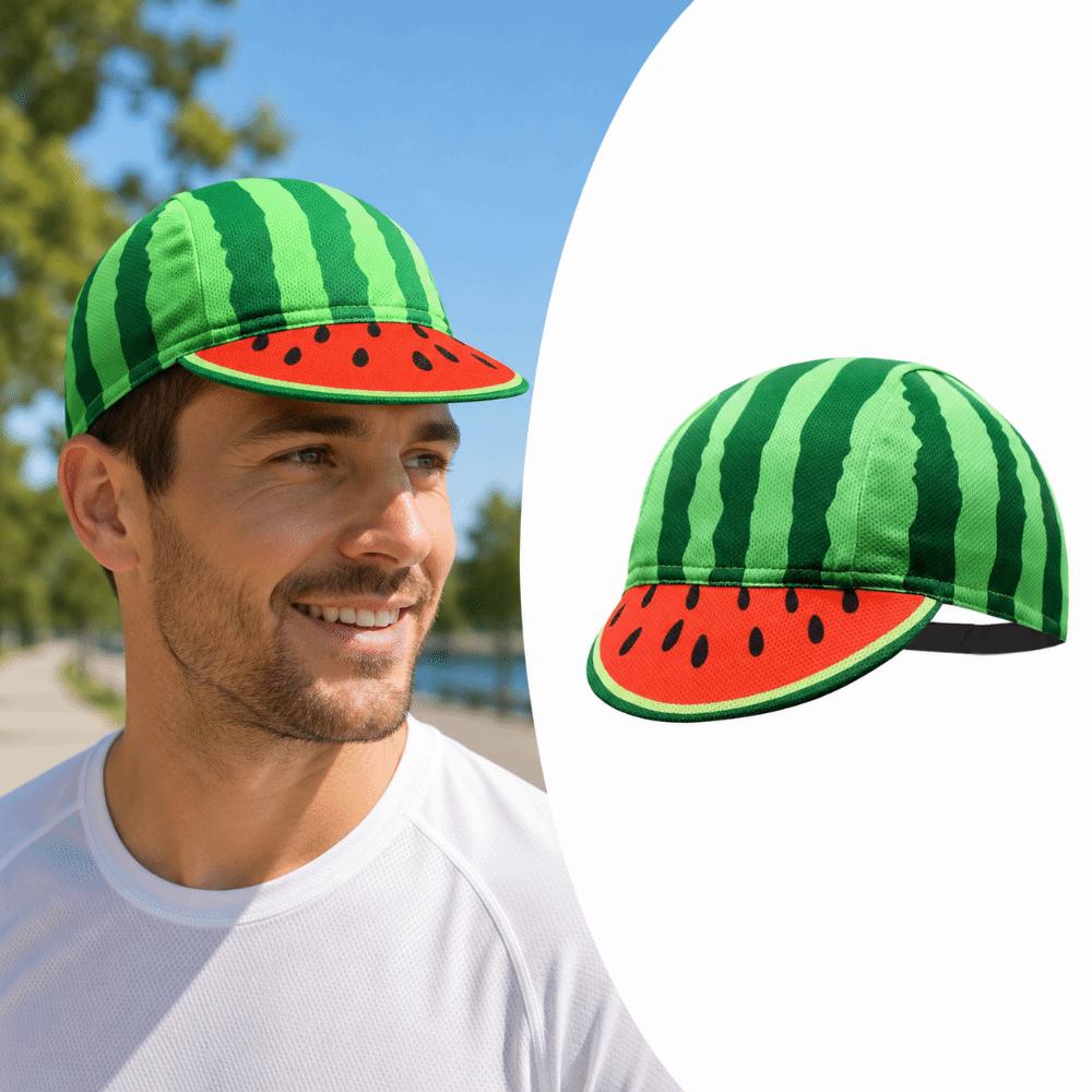 Watermelon Design Summer Cycling Cap Quick Dry Bike Helmet Liner Under Helmet Hat Summer Season