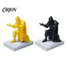 Mystery Style Desk Accessory 3D Printed Knight Pen Holder, Kneeling Stand, Exquisite Premium Quality Display Stand Sculpted Statue, Creative Organizer