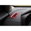 For Nissan Sentra Sylphy -2024 Glossy Red Dash L&R AC Air Outlet Vent Trim