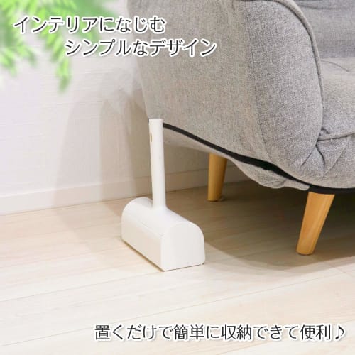 LEC Gekiochikun Sticky Cleaner, Handy (Just Place It, Self-Standing Case Included), Amazing Cut Carpet Cleaner