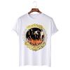 Camiseta Blanca de Algodón Pesado Talla Única de los Miembros de la Banda Vintage Faster Pussycat