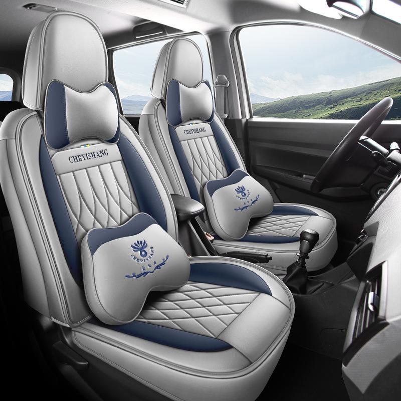 2025 Premium Leather Seat Covers for Wuling Rongguang V Seven-Seater