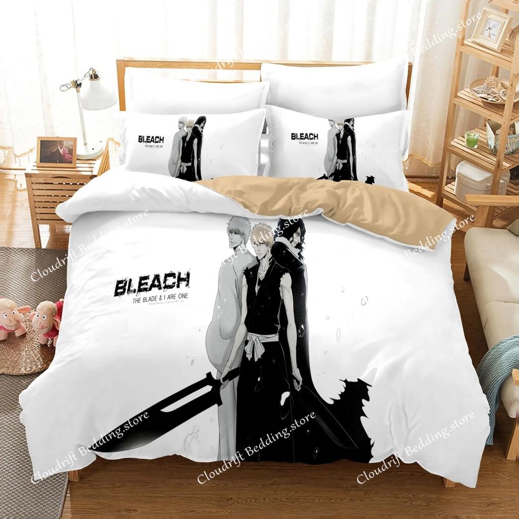Japanese Anime Shinigami Bedding Set This war Print Duvet Cover Pillowcase Teenagers and children quilt cover Various siz