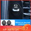 2025 Fierbinte 4 buc. Pernă Silicon Tăcut Amortizor Cover Protector Mazda CX5 Demio 2 Atenza CX-3 CX7 CX30 MX5 CX8 CX9 Skyactiv