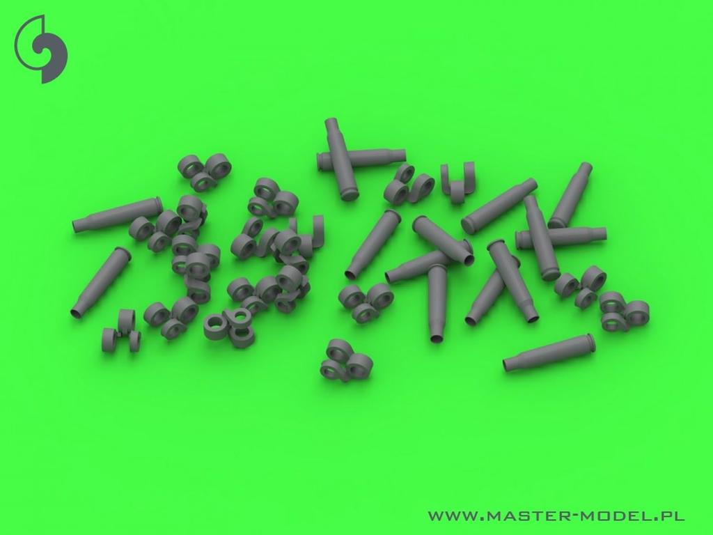 Master Model WW2 American Browning M2HB Caliber Machine Gun Ammunition Belt Links and Empty Cartridges 150 Pieces Plastic Model 1/35 .50 (12.7mm) Set,