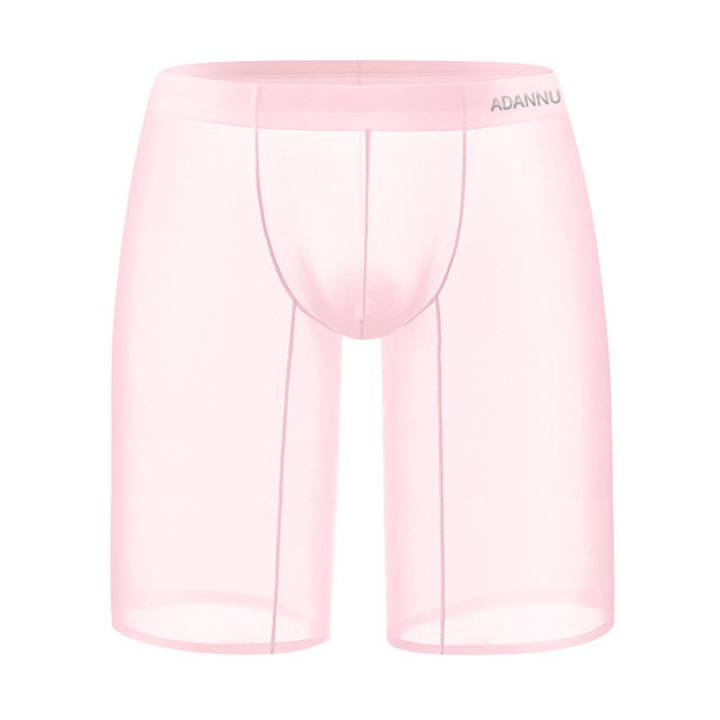 Men's Quick-Dry Low-Waist Seamless Sport Boxer Briefs