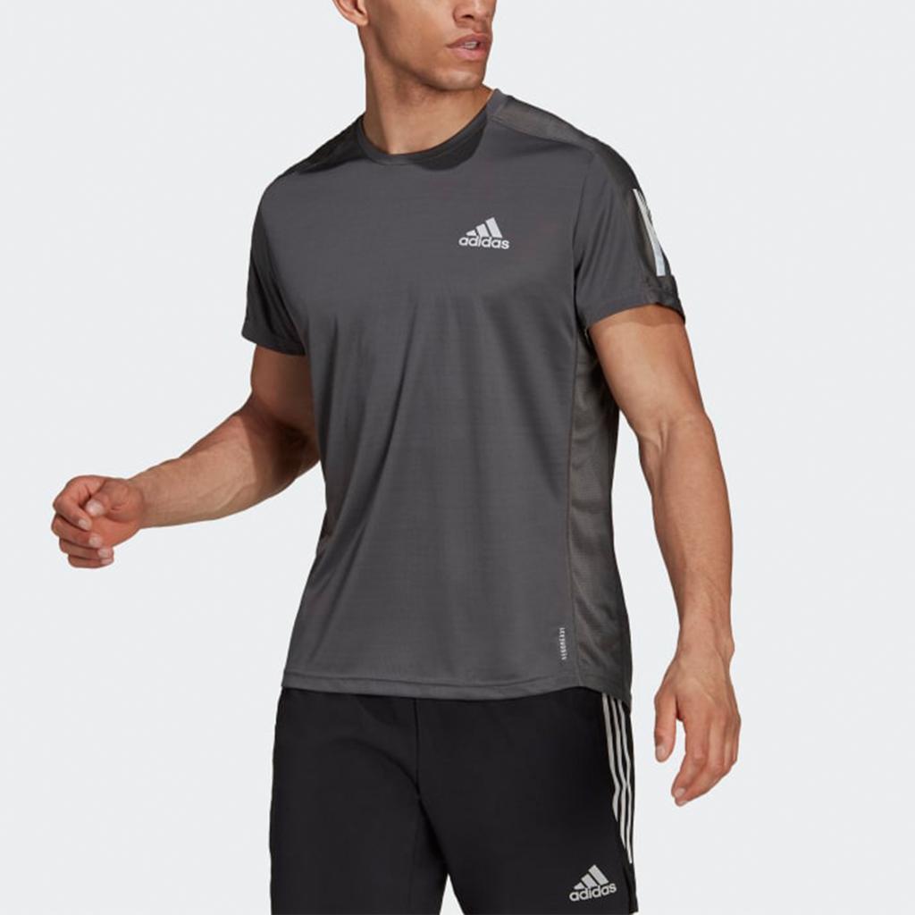 New Adidas T Shirts Men Dark Gray H34487