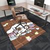 Anime Cartoon Design Chair Mat - Be My Valentine Edition, Non-Slip Rug for Office Chair, Home Decor, Living Room, Bedroom, Game Room & Dormitory Carpe