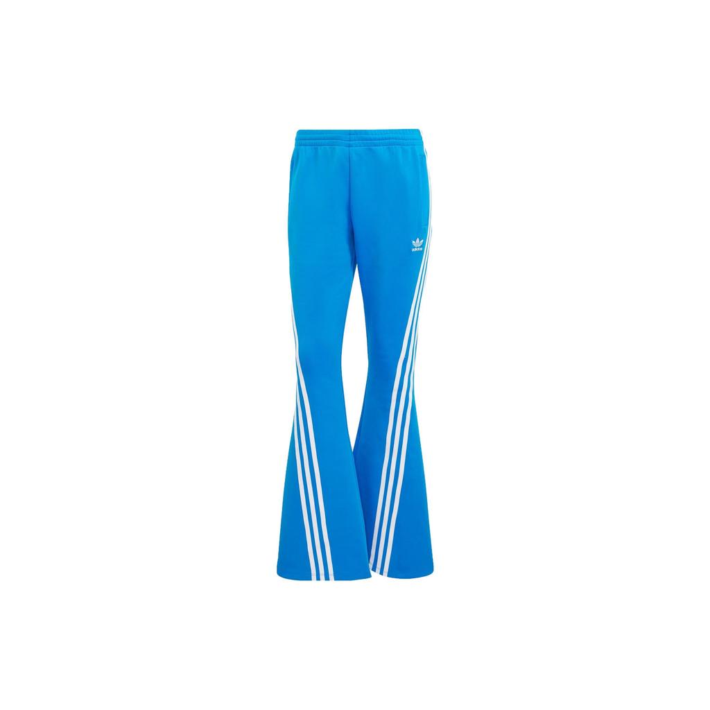 Adidas Originals Trefoil Spice Girls Flared Slim Fit Sports Pants Women Bottoms Blue IV9326