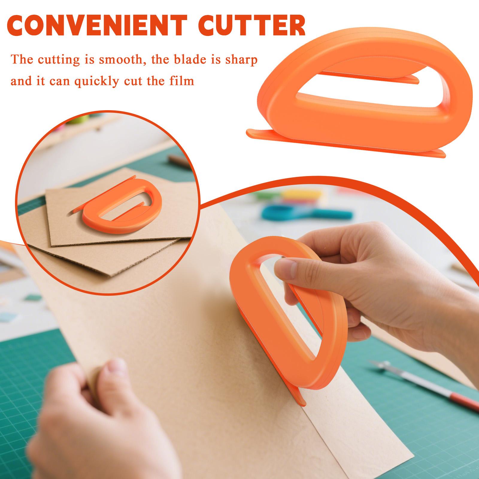 

Ended Wrapping Paper Cutter, Sliding Gift Wrap Cutter For Wrapping, Paper Cutting Tool For Christmas, Holidays, And Birthdays One Size