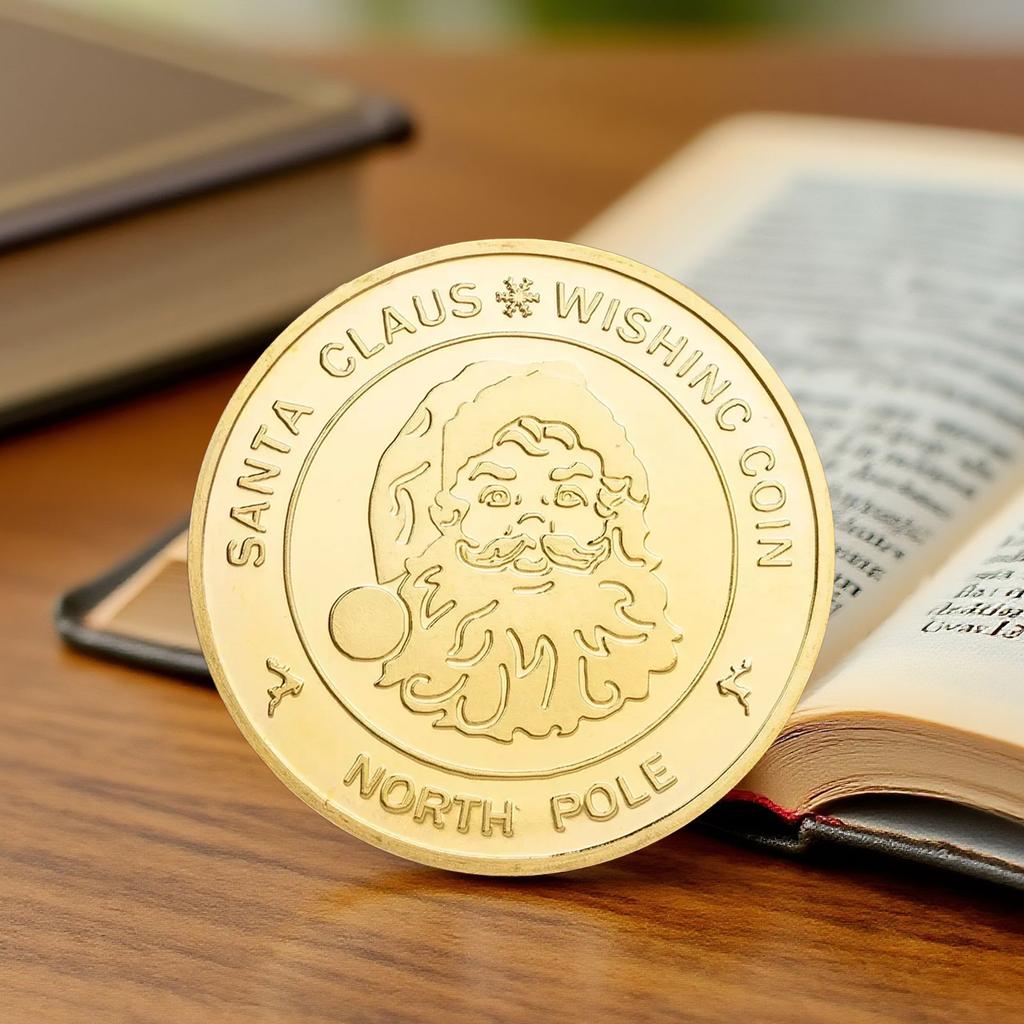 Souvenir Coin Merry Christmas Commemorative Coins Collection Metal Crafts