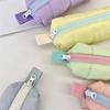 Cute Cotton-Filled Pencil Case Pen Bag Large-Capacity Student Stationery Storage Bag Portable  Girly Cosmetic Bag Gifts