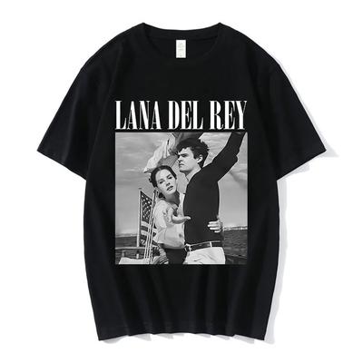 Unisex New Lana Del Rey Ldr Graphic Print T Shirt Fashion Streetwear Short Sleeve Casual Crew Neck Plus Size T Shirt Women 62477