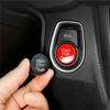 Red Start Stop Engine Push Button Switch Ignition Switch Panel Cover For BMW F