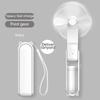 Portable Mini Handheld Cute Fan Small Pocket Fan USB Rechargeable Battery Fan Folding Cooling Hand Fan Low-Noise Electric Fan
