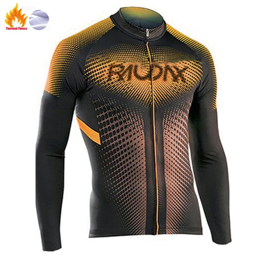 Winter Cycling Jersey Set Men Thermal Fleece Cycling Clothing Black Road Bike Suit MTB Uniforme Bicycle Maillot Ciclismo