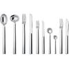 Set of Alessi Table Spoons, Round Wide Model, 6 Pcs (JH01/1H)