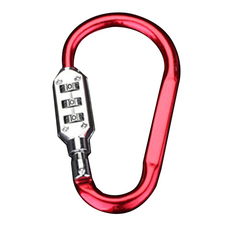 D-type Professional Climbing Carabiner D Shape Mountaineering Buckle Hooks Safety Lock Outdoor Climbing Equipment Accessory