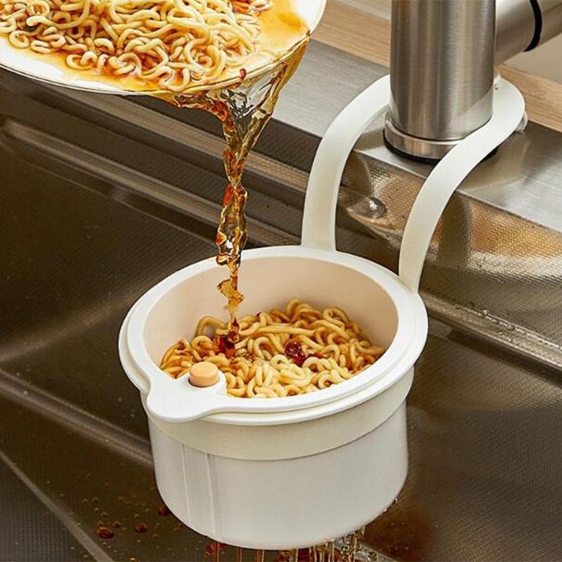 Sink Strainer Basket Corner Sink Food Drain Basket Filter Mesh Design Waste Filter Fruit Catcher for Buffet Restaurant Vegetable