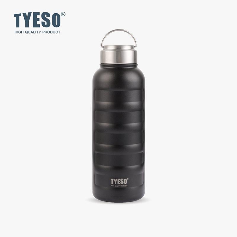 Tyeso 1000ml Large Capacity Vacuum Flasks Stainless Steel Thermos Mug Thermal Tumbler Drinks Cup Water Bottle Portable Thermoses
