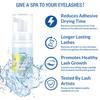 50ml Eyelash Shampoo Moisturizing False Eyelash Extension Shampoo with Brush Tool