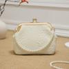 Cloth Chinese Style Crossbody Bag Solid Color Vintage Women's Handbag  Lady/Girls