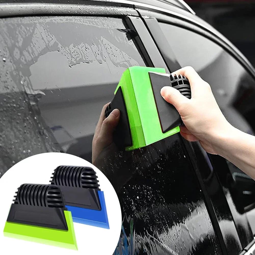 Soft Rubber Scraper Handled Water Wiper TPU PPF Squeegee Window Tint Car Clear Protect Film Application Vinyl Wrap Tools B01